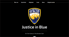 Desktop Screenshot of justiceinblue-recruit.com