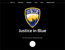 Tablet Screenshot of justiceinblue-recruit.com